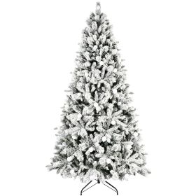 The 8-foot Spotlight Christmas Tree Features Easy-to-use Power And Memory Line Technology, 470 Bi-color LED Lights With 10 Functions, G45 Bulbs And 17