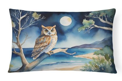 Birds, Birds, Birds Throw Pillow Throw Pillow for Indoor Couch Bed Outdoor Patio Washable, Owl 7532,12Hx16W