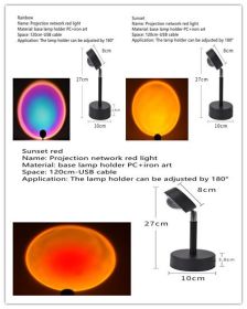 The Sun Never Sets Projection Sunset Atmosphere Light (Option: 3pcs set)